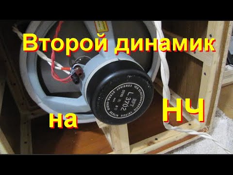 Видео: Дополнительный второй 15" динамик на НЧ