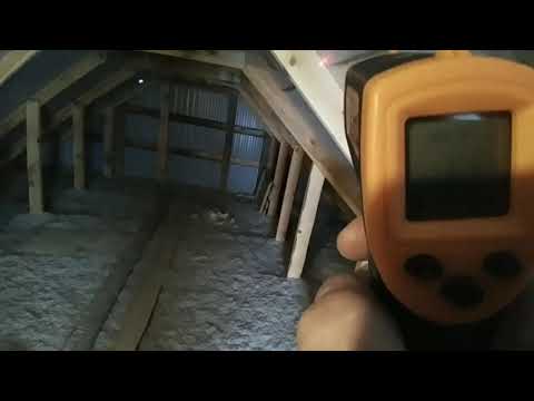 Видео: ЭКОВАТА ПРИ минус 30°C /что стало с эковатой через 2 года есть ли теплопотери