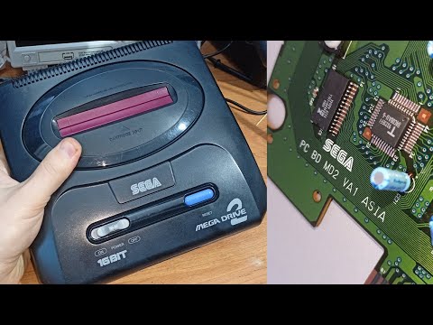 Видео: Купил Оригинальную SEGA MD2 VA1 но она не работает!