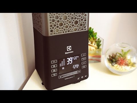 Видео: Увлажнитель воздуха ecoBIOCOMPLEX Electrolux EHU-3810D YOGAhealthline ОБЗОР - Senya Miro