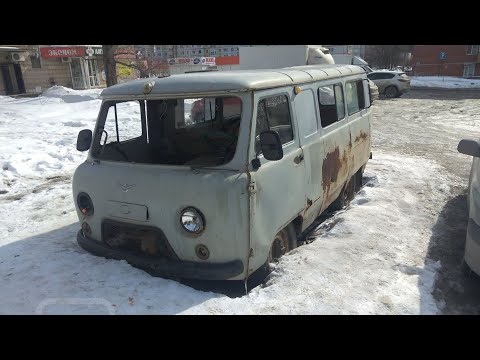 Видео: Заброшенный УАЗ-3962. Новосибирск. Весна 2023