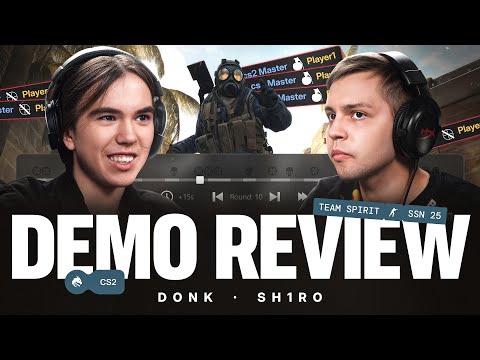 Видео: TEAM SPIRIT: РАЗБОР ВАШИХ ДЕМОК (DONK & SH1RO)