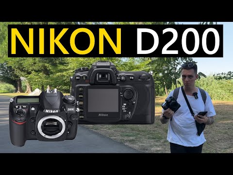 Видео: Nikon D200 старенькая зеркалка? Или крутой фотик? #nikon #фотография