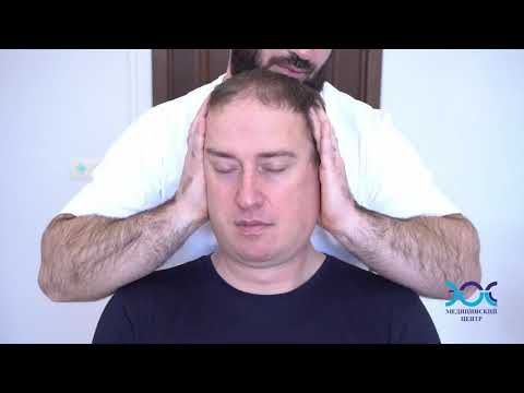 Видео: Остеопат Кажлаев Давуд Омарович "Вправление Атланта"