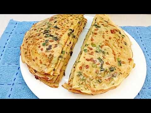 Видео: БЛИНЫ-ЧЕБУРЕКИ.ВКУСНЫЙ ЗАВТРАК за 10 минут до всей семьи.