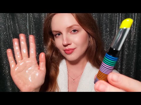 Видео: АСМР Уход за Кожей перед Сном. Массаж Лица с Маслом • ASMR Skin Care. Oil Face Massage