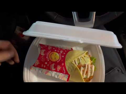 Видео: Ночная Элиста 2023, едем перекусить под песни Вячеслава Убушиева, караоке, качество картинки с 1:50