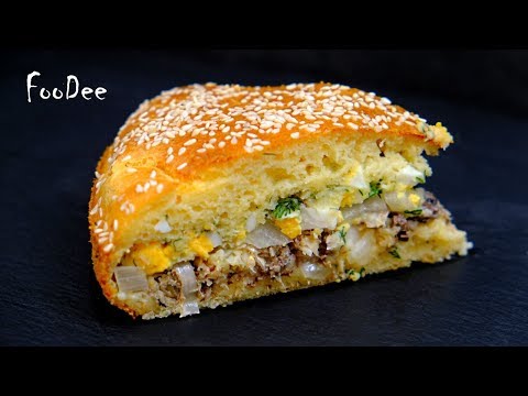 Видео: 1 минута и воздушное ТЕСТО для пирога готово! Побалуйте семью вкусным рыбным пирогом!