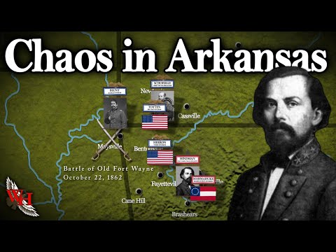 Видео: Хаос в Арканзасе — кампания Хиндмана в Озарксе