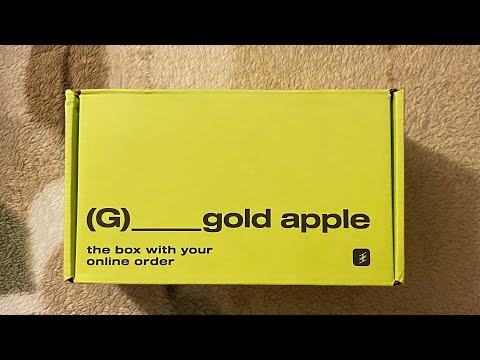 Видео: АСМР Шепот Распаковка заказа из Золотого Яблока / Покупки Косметики / ASMR Whisper Makeup Haul