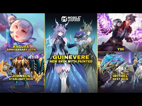 Видео: 10-ЛЕТИЕ КАГУРЫ, НОВЫЙ ОБЛИК ГВИНЕВРЫ И ОКРАШЕННЫЙ, СЛЕДУЮЩИЙ ОБЛИК ИРИТЕЛЬ - Mobile Legend: Bang...