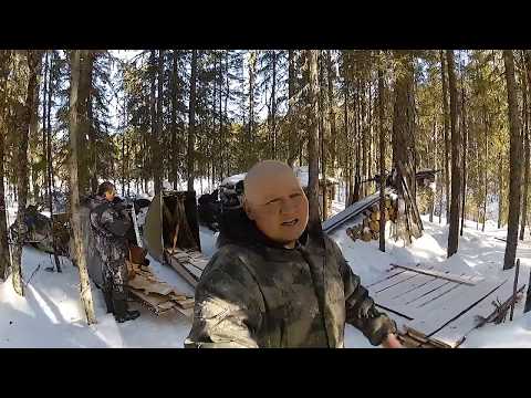 Видео: Завозим стройматериалы на лесную избу. Stels Viking, Yamaha Viking 540 и BRP Lynx 69 Yeti.