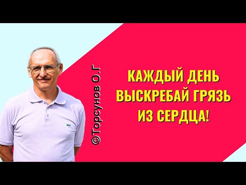 Видео: Каждый день выскребай грязь из сердца! Торсунов лекции