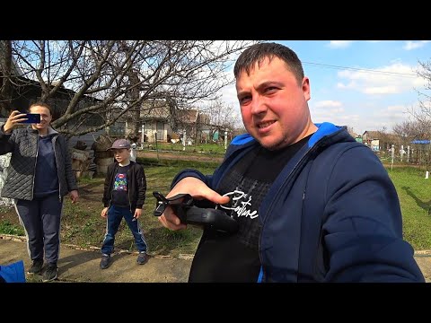 Видео: Дрон от нас улетел... Теперь у нас есть культиватор!