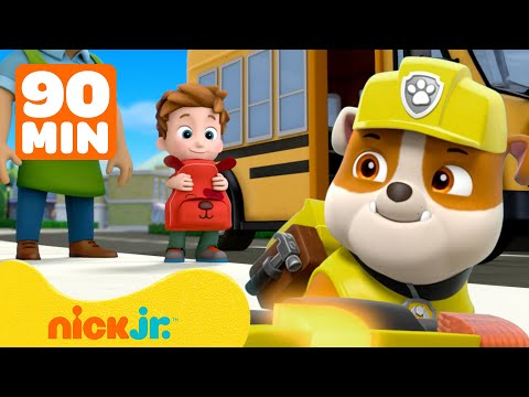 Видео: Щенячий патруль | Школьные спасательные миссии Rubble с PAW Patrol! | 90 минут | Nick Jr. Cyrillic