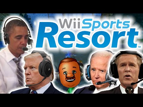 Видео: Президенты США играют в Wii Sports Swordplay Showdown 3