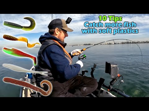 Видео: Проблемы с мягким пластиком? 10 советов для рыбалки, которые помогут улучшить улов.