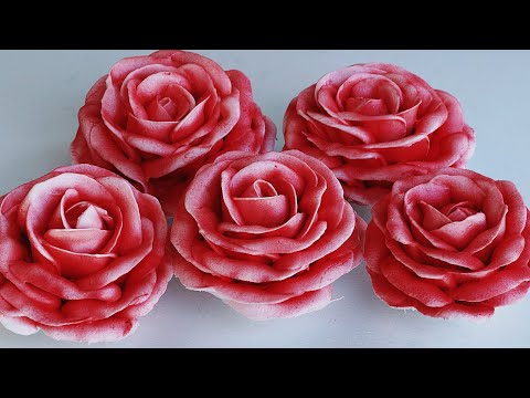 Видео: Як зробити чайну троянду із зефіру.
