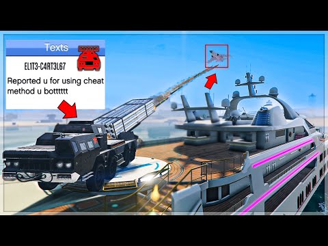 Видео: ЯХТА «Чернобог» Троллинг злых гриферов в GTA Online!!