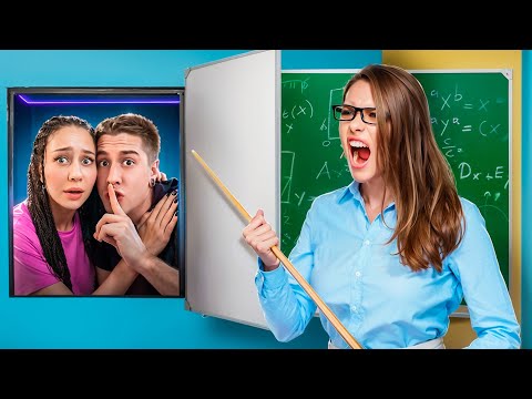 Видео: Прячемся от Злого Учителя в Секретной Комнате !