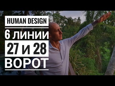 Видео: Дизайн Человека 27 и 28 ворота. 6 линии Даниил Трофимов. Human Design