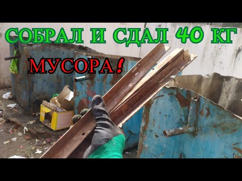 Видео: ПОИСК МЕТАЛЛОЛОМА В МУСОРНЫХ БАКАХ! ПОИСК И СДАЧА СТЕКЛОТАРЫ!