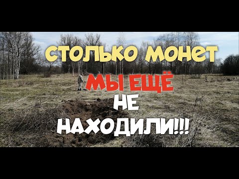 Видео: №147 СТОЛЬКО МОНЕТ МЫ ЕЩЁ НЕ НАХОДИЛИ. ПОИСК СТАРИНЫ С ЭКВИНОКС 800. КОП 2023.