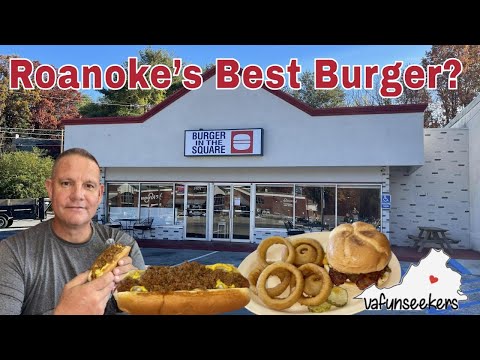 Видео: Честный обзор: Burger in the Square, Роанок, Вирджиния
