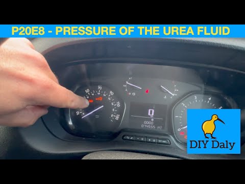 Видео: Peugeot Expert P20E8 Исправлена ​​ошибка: слишком низкое давление мочевинной жидкости.