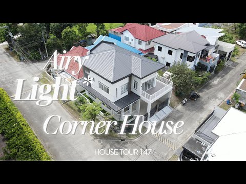 Видео: Экскурсия по дому 147 л Этот светлый и просторный двухэтажный дом на углу участка — глоток свежег...