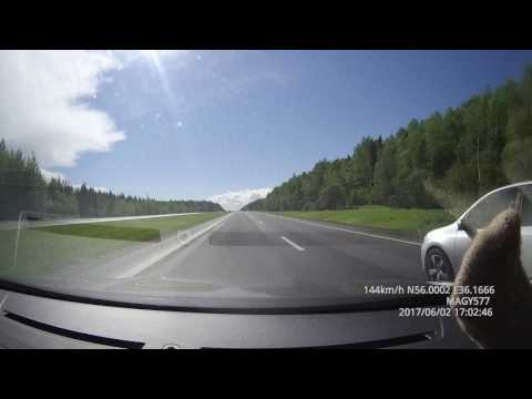 Видео: Трасса М9, участок от МКАД до Шаховская, июнь 2017