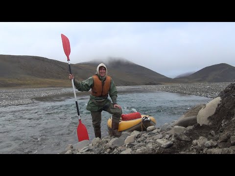 Видео: Сквозь Таймыр на мыс Челюскин. Часть 8. Тропой овцебыка на реку Жданова.