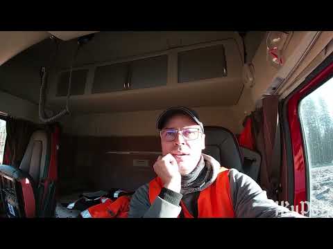 Видео: Лесовозы Вольво и Скания в "ЦАРСТВЕ МЁРТВЫХ".