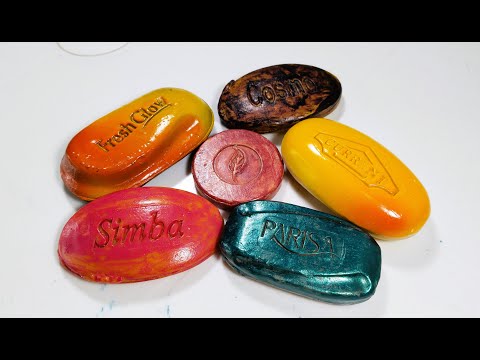 Видео: ASMR Soap Cutting / Soap Carving / Резка мыла / Soap ASMR lwj425