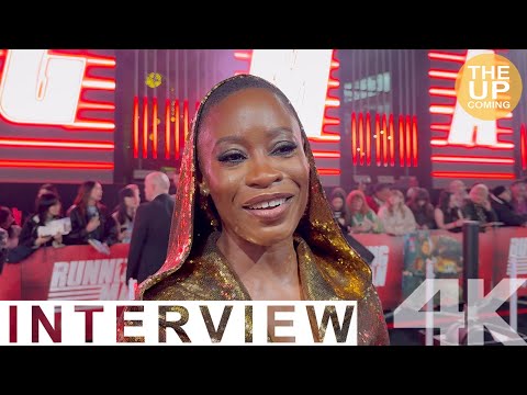 Видео: Олунике Аделийи о «Бегущем человеке»: видение Эдгара Райта, Глен Пауэлл, полная действия антиутопия