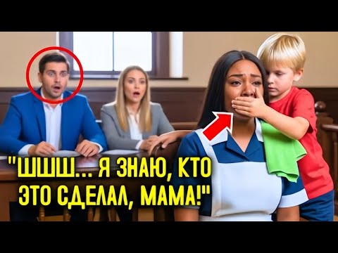 Видео: Горничная, обвинённая МИЛЛИАРДЕРОМ, пошла в СУД без адвоката — пока не появился его СЫН и не раскрыл