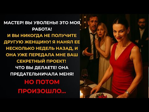 Видео: На банкете муж поцеловал любовницу в щёку — я поднялась и сказала, кто она на самом деле