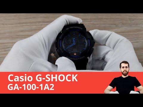 Видео: Обзор часов Casio G-SHOCK GA-100-1A2