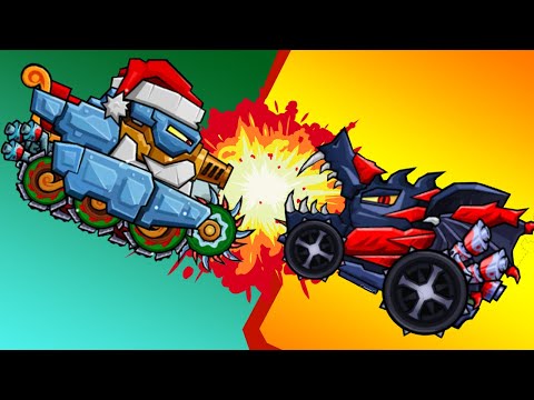Видео: Car Eats Car 3. Чемпионат машинок: Сантанк vs Каркула