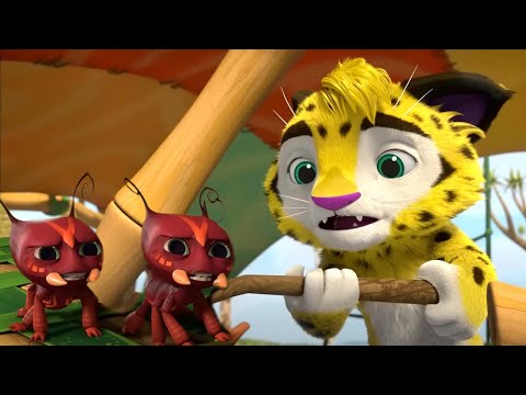 Видео: Каникулы в Африке — Сборник мультфильмов — Лео и Тиг