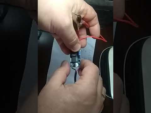 Видео: Как подключить UV лампу к аккумулятору