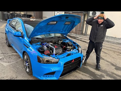 Видео: Выходим из 7 сек.??? Машина зверь.Из Жвачки в Идеал.Lancer EVO