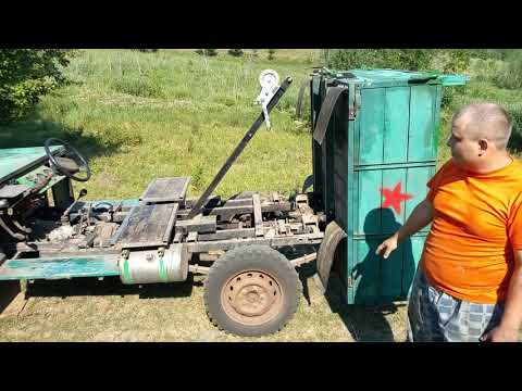 Видео: Самодельный грузовик серия №4 Кузов самосвал без гидравлики