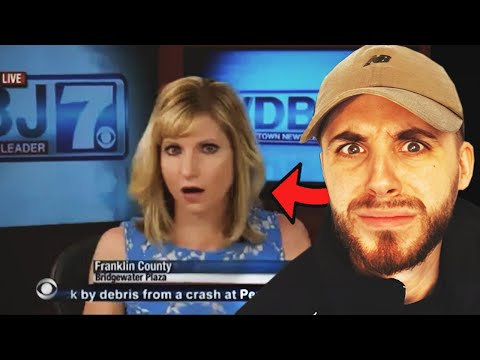 Видео: Самые тревожные моменты, запечатленные в прямом эфире