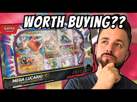 Видео: Стоит ли покупать набор фигурок Lucario EX?