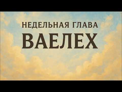 Видео: Недельная глава Ваелех 5786.  МОШЕ, ДААТ и  ПЕСНЬ, КАК ИТОГ.