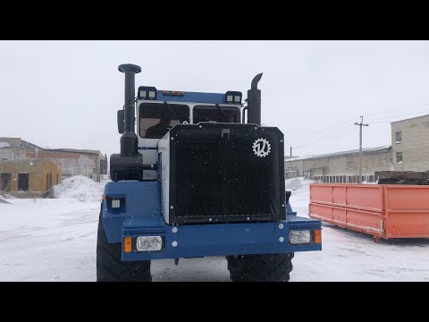 Видео: Трактор Кировец К-700 после капитального ремонта, отправка в Казахстан