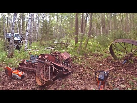 Видео: "Этой находке место в музее"-подумал я заводя бензорез!