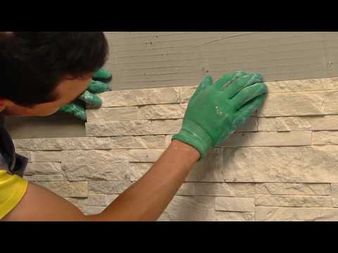 Видео: КАК МОНТИРОВАТЬ ИСКУСТВЕННЫЙ КАМЕНЬ КАЗАХ ТАС