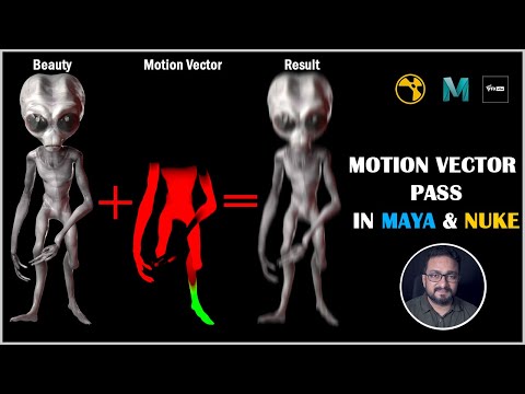 Видео: КАК ИСПОЛЬЗОВАТЬ ПРОХОД ВЕКТОРА ДВИЖЕНИЯ В NUKE И MAYA | VFX VIBE